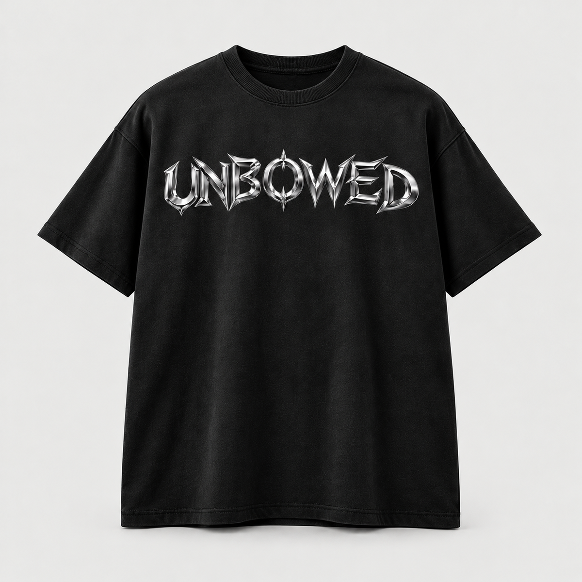 Signature Oversized T-Shirt — Black